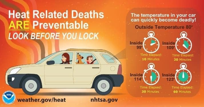 Look Before You Lock and save a Life!